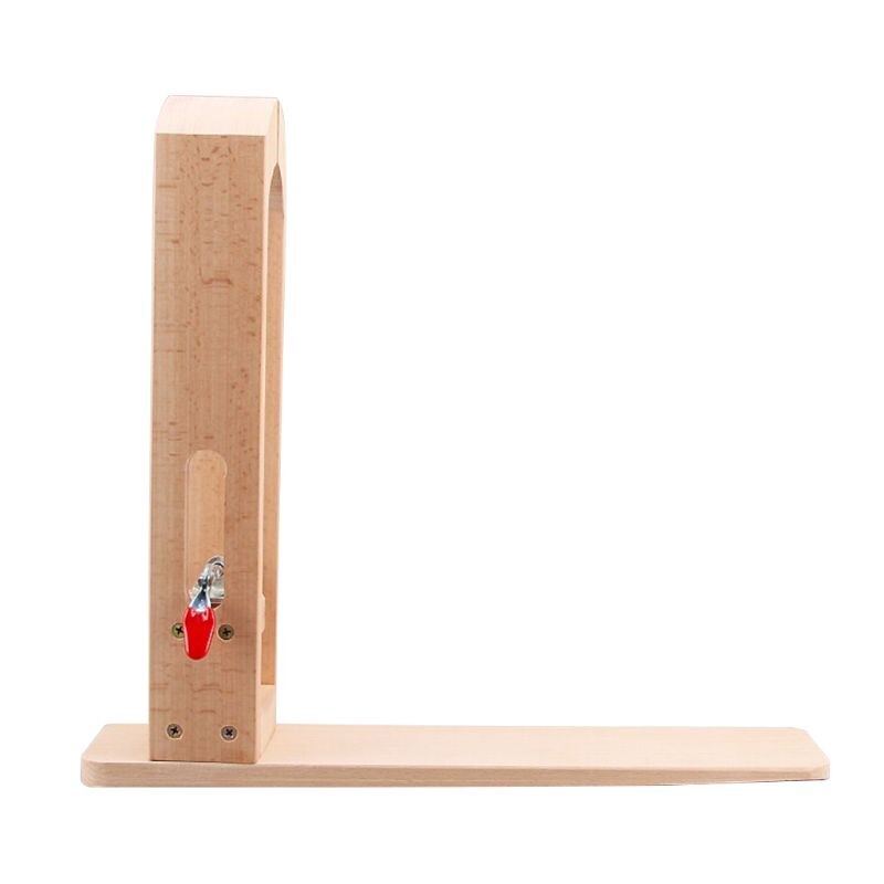1 Set Wood Leather Craft Sewing Horse Leather craft Hand Stitching Pony Leather Craft Lacing Sewing DIY Table Desktop Tool