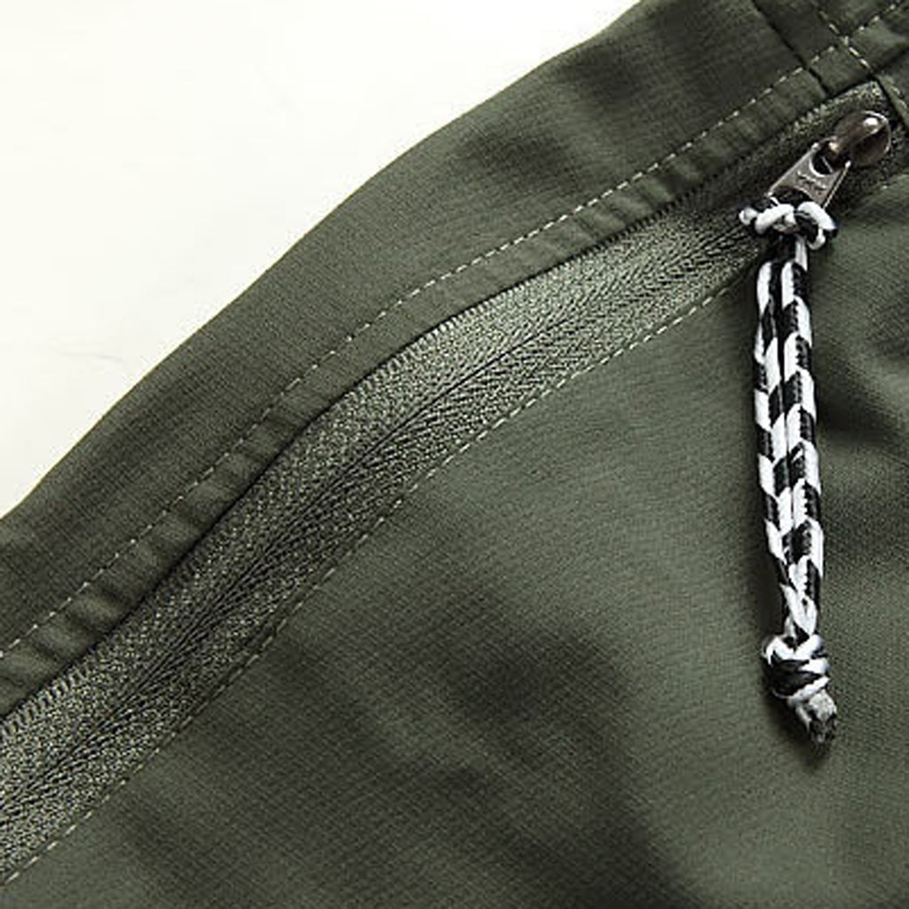 Men Outdoor Sports Pants Quick Dry Waterproof Trousers Casual Hike Hiking Pants Long Removable Pants Camping 고어텍스