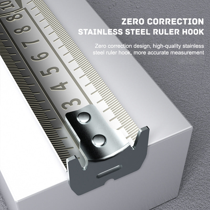 3/5/7.5M Metric Tape Measure Stainless Steel Anti-corrosion Retractable Metric Ruler Hollow Woodworking Measuring Tool