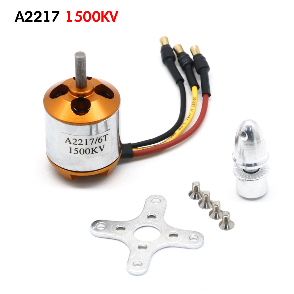 XXD A2217 2217 950KV 1250KV 1500KV 2300KV Outrunner Brushless Motor For RC Airplane Aircraft Plane Quadrocopter Multi-copter: Burgundy