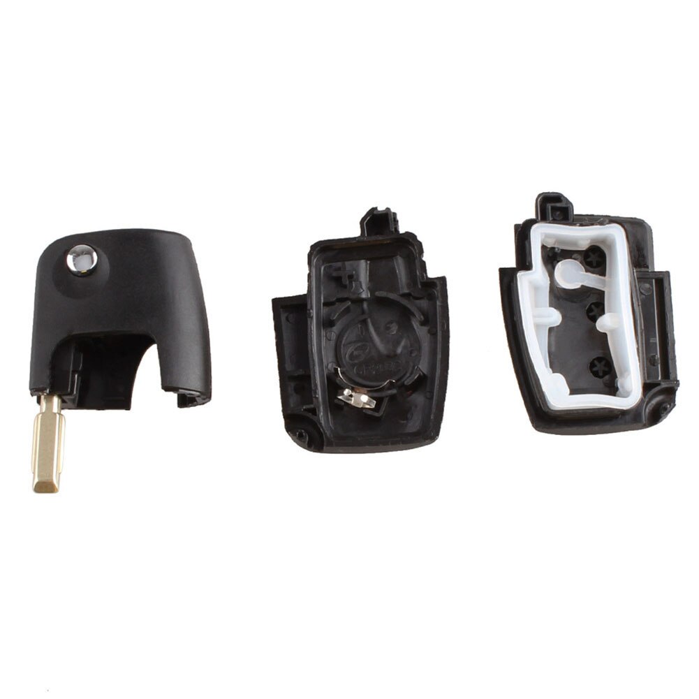 3 Buttonss Remote Flip Folding Autosleutel Fob Shell Cover Voor Ford Focus Mondeo