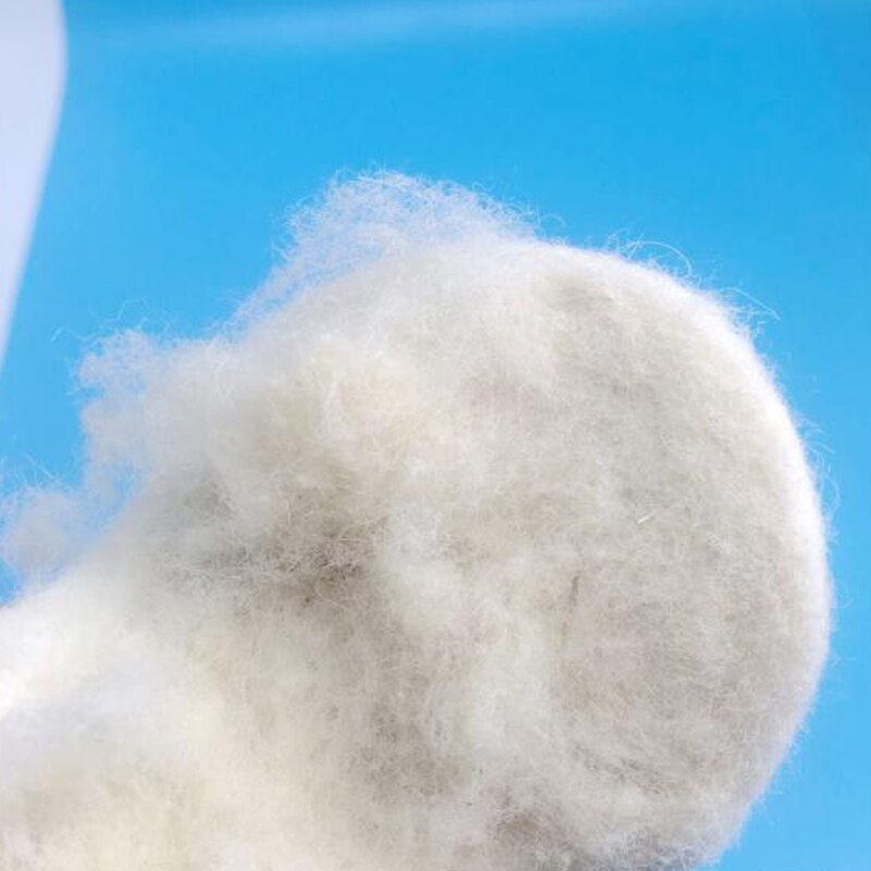6cm/7cm/8cm White Felt Ball Wool Beads DIY Toys Making Craft Felt Poms Wool Roving Reduce electrostatic Clothing Dry Ball