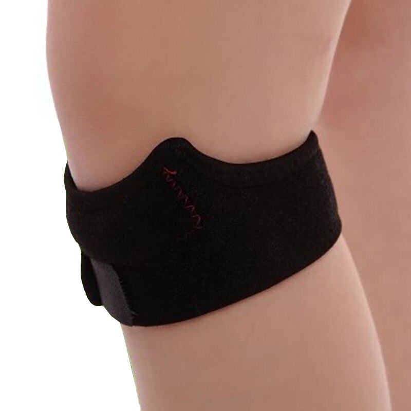 1Pcs Verstelbare Knie Patellapees Ondersteuning Strap Kniebrace Pads Running Basketbal Outdoor Schade Voorkomen Gym Raden