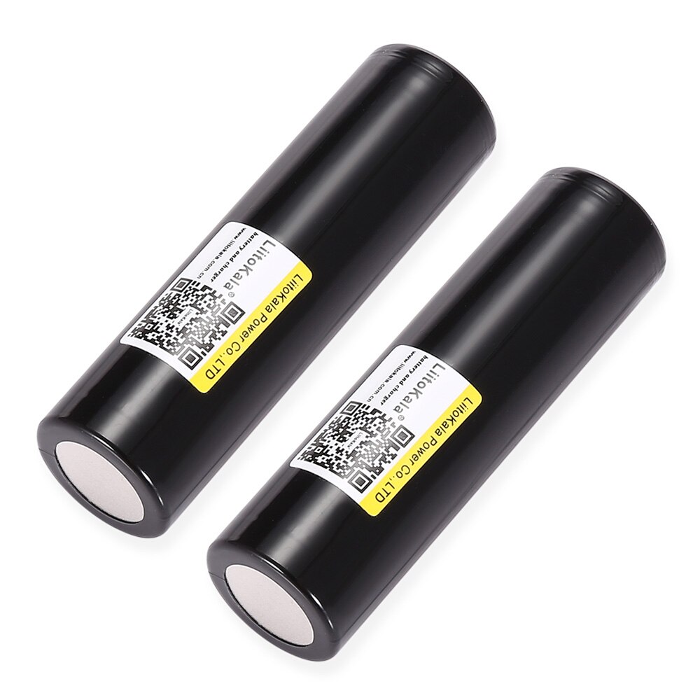 LiitoKala – batterie Lithium-ion Rechargeable, Lii-35A, 18650, 3500mAh, 3.7V, 10a, forte consommation, pour éclairage clignotant, Original