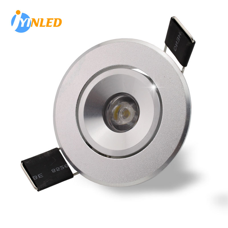 Silver Dia 68mm Spotlight RGB Remote Control Dimmable LED Ceiling Lamp Recessed Round Downlight for Cupboard