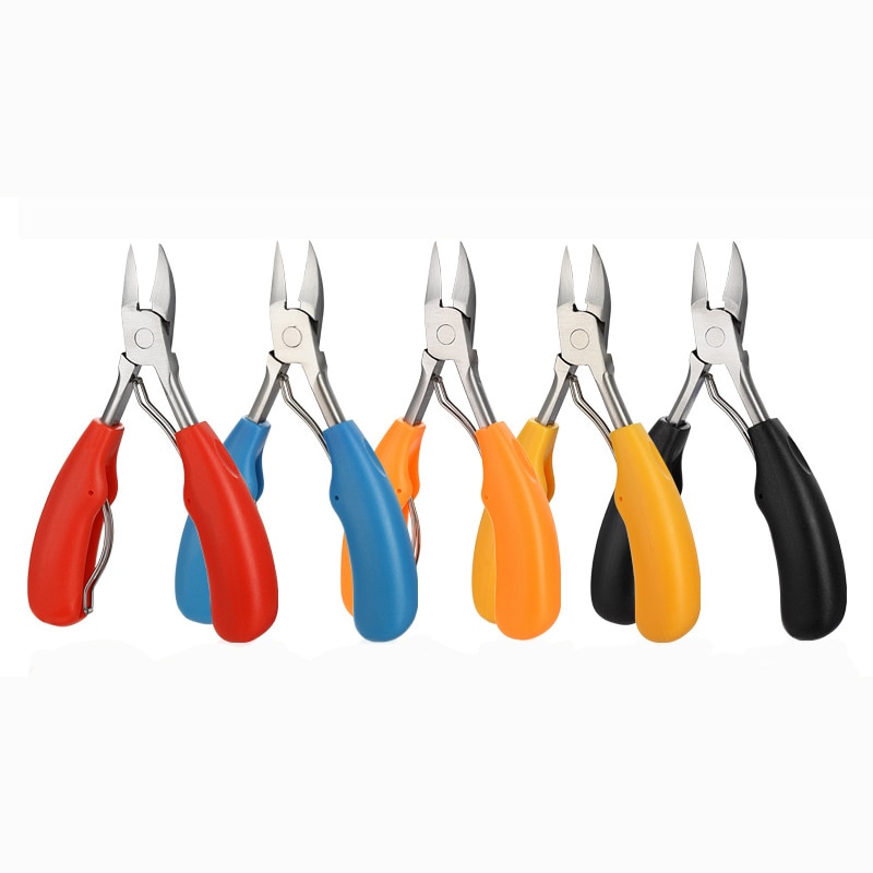 1PC Toe Nail Clippers for Ingrown Toenail Podiatry Correction Nippers Cuticle Cutters Cut Pedicure Manicure Hand Foot Care Tools