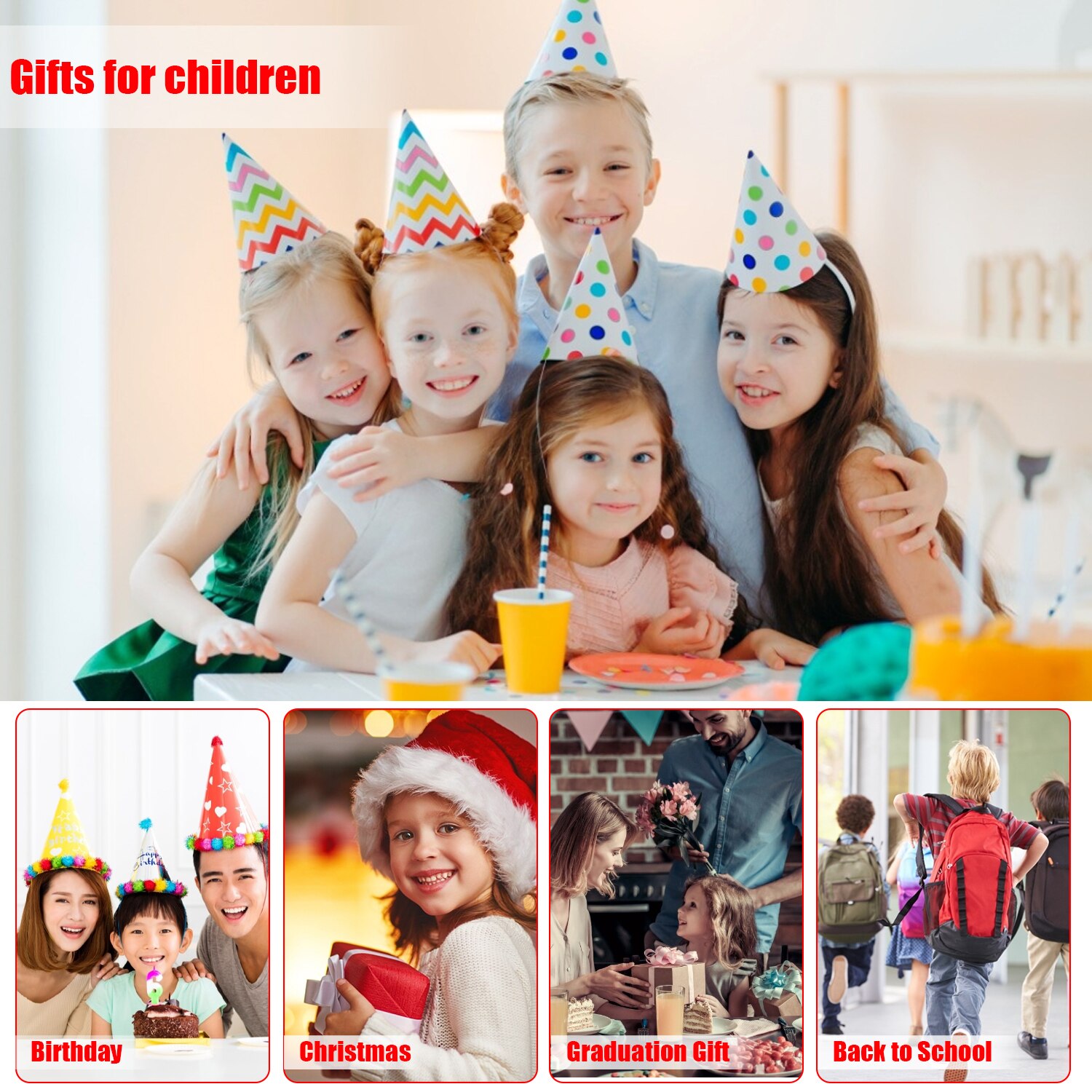 Aibecy Reusable Electronic Digital Drawing Board Graphics Handwriting Single Color Screen 8.5 Inch LCD Writing Tablet Portable