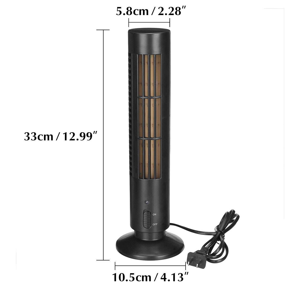 Home Ionizer Air Purifier Household Air Cleaner Ionizer Negative Ion Generator Kitchen Pet formaldehyde Remove odor US/EU Plug: Black / US