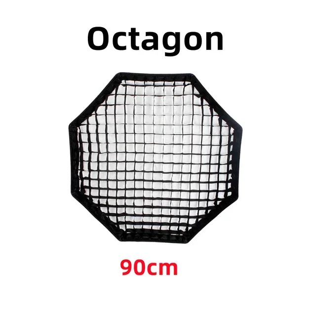Honeycomb Grid For Octagon Square Rectangle Hexadecagon Deep Softbox 30* 40 50*70 55 60 65 80 22*90 95 80*120 140 35*160cm: Lake Blue