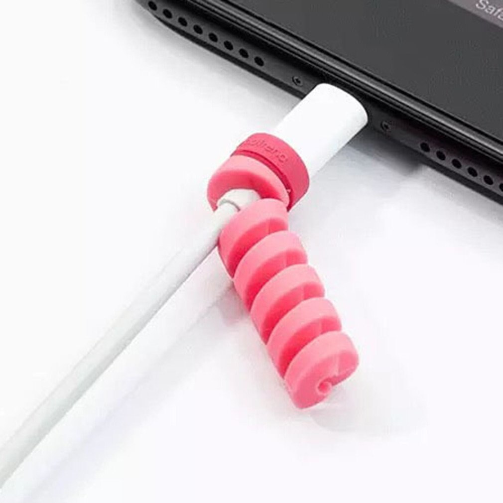 1pc Charging Cable Protector For Phones Cable Saver Cover Management For Apple iPhone USB Charger Cable Cord Protective Sleeve