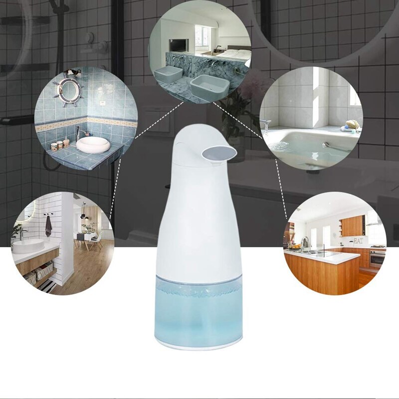 Automatic Foaming Soap Dispenser, 14Oz/400Ml Hands Free Automatic Sensor Soap Dispenser, Battery Operated Touchless Hand Foaming