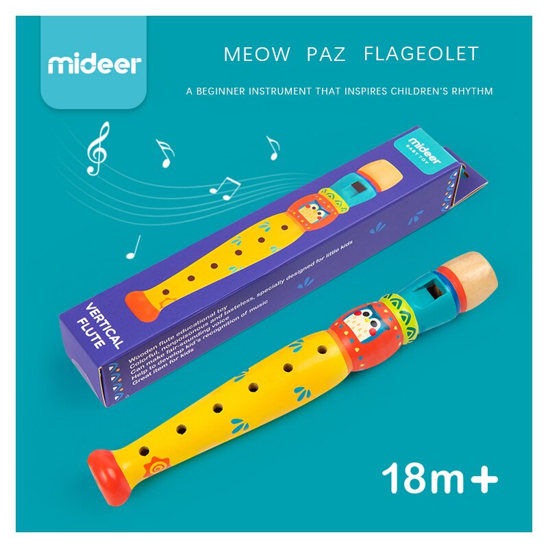 Mideer Kinderen Houten Fluitje Speelgoed Muziek Speelgoed Voor Kids Musical Speelgoed Kid Muziek