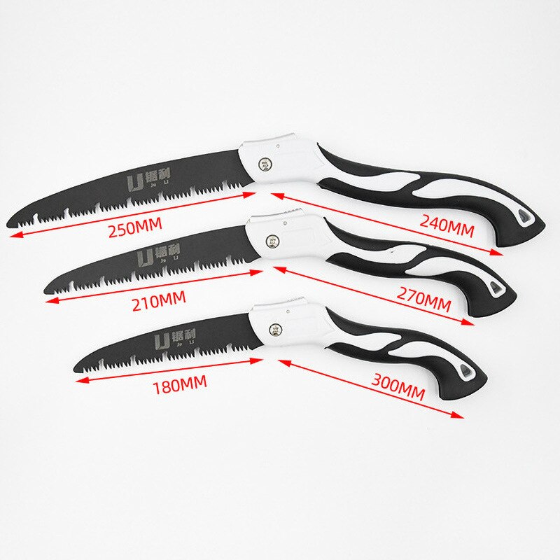 Woodworking Folding Saw 40/49/53CM Quick Folding Saw Woodworking Household Small Hand Saw SK5 Steel Handle Cutting Tool