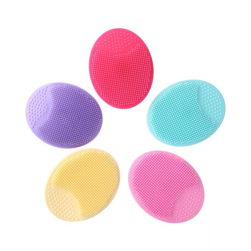 Silicone Small Octopus Facial Cleansing Brushes Face Deep Cleaning Washing Brush Massage Beauty Instrument Clean Pores/Exfoliate