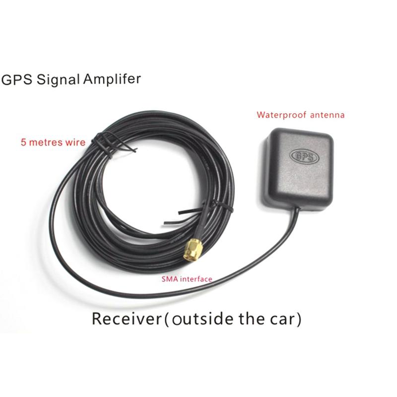 Uniwersalna Antena Gps System Nawigacji Wzmacniacz Samochodowy Regenerator Sygna U Odbiornik