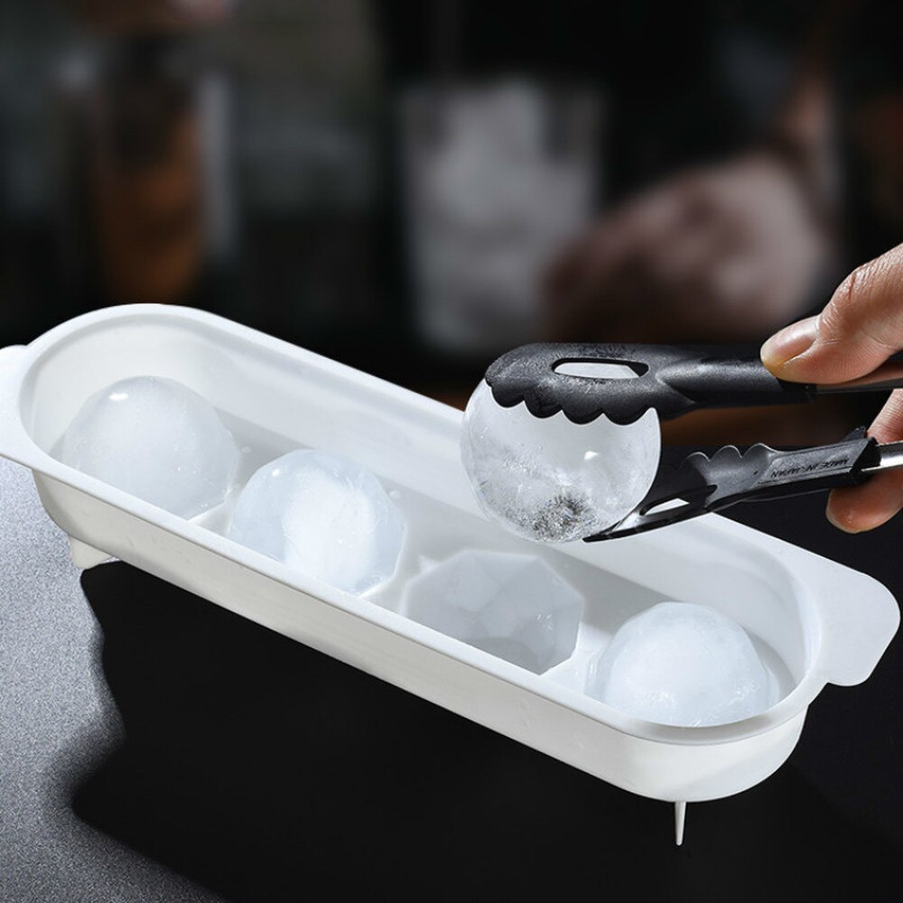 Japan Imported Ice Cube Mold Ice Ball Maker Safety Plastic 5cm Ball DIY Home Bar Use Recommend