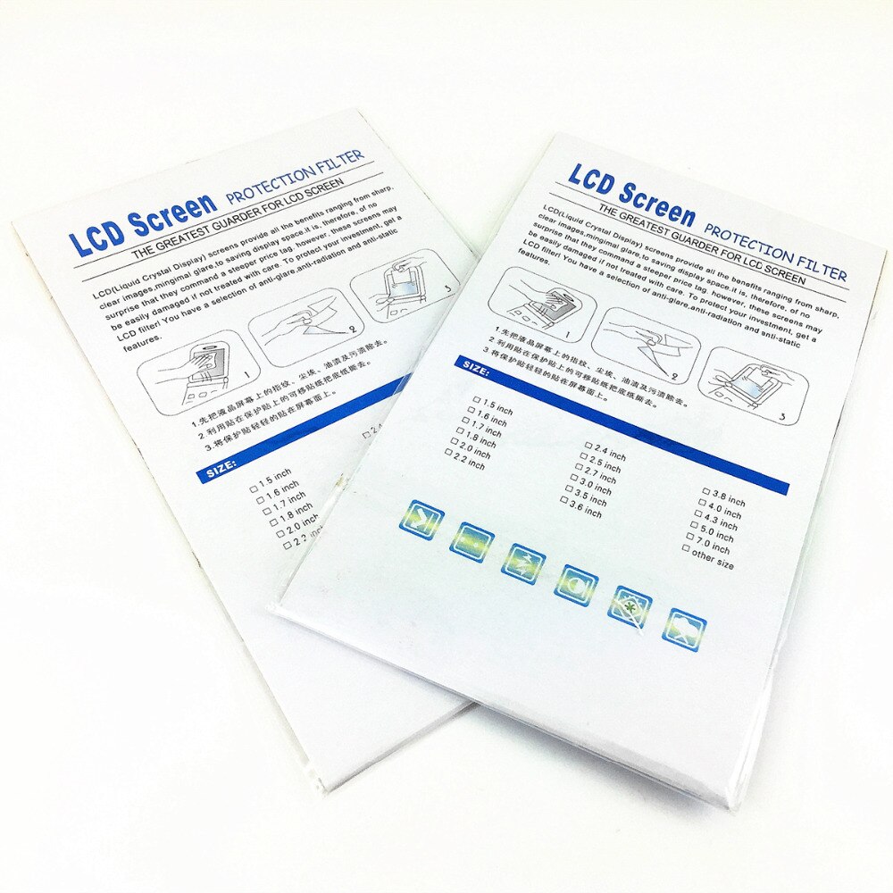Clear LCD Display Screen Guard Protector Film for Sony DSC RX10 RX100 Mark II III IV M2 M3 M4 M5 RX1R A9 ZV1 Replace PCK-LM15
