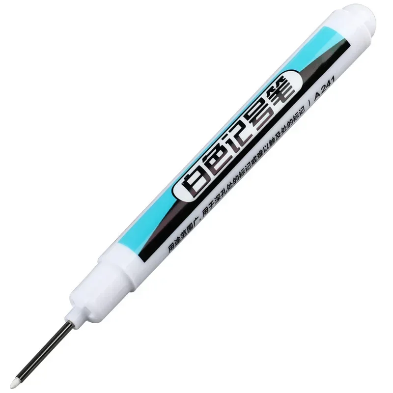 0.7/1.0/2.5MM White Permanent Marker Pens Paint Markers For Wood Rock Plastic Leather Glass Stone Metal Art Supplies: WHITE