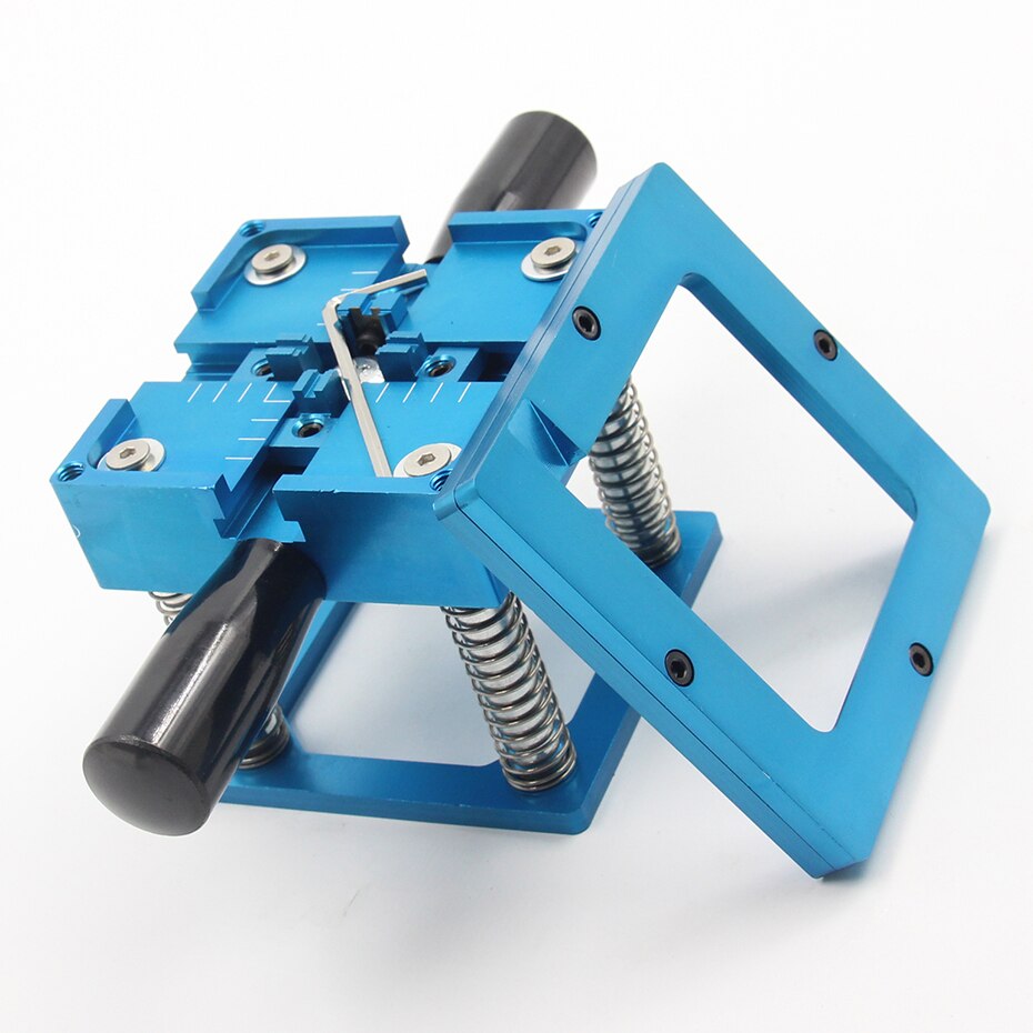 90MM blue BGA Reballing Station Stencils Template Holder Foxture Jig