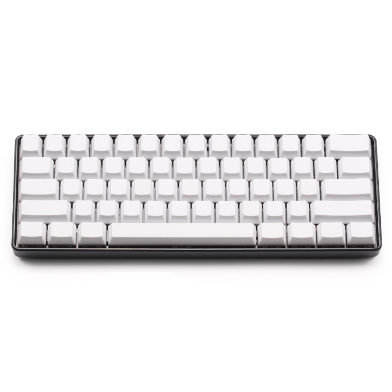 Blanc noir Orange bleu blanc épais PBT OEM profil 61 ANSI Keycaps pour MX commutateurs dz60 gh60 clavier mécanique