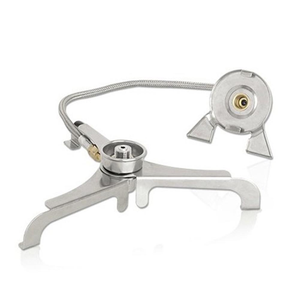 Fornello da campeggio Split Converter connettore Barbecue Grill connettore adattatore adattatore stufa stufa Picnic Gas treppiede serbatoio Gas Out I3I1