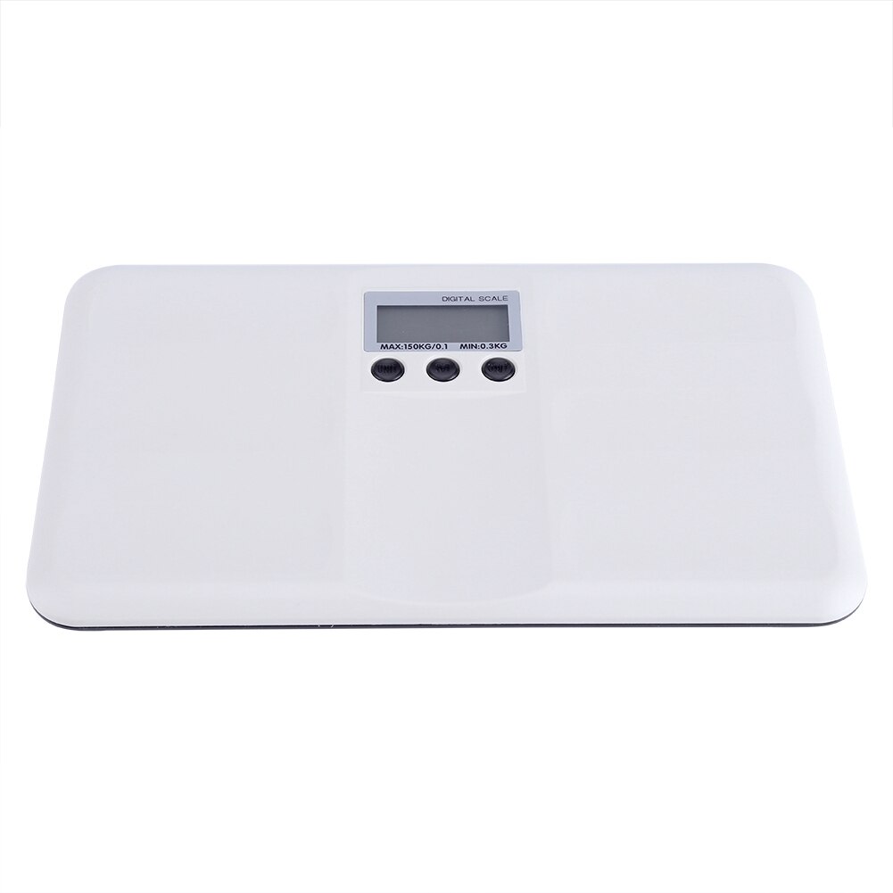 LCD Screen Digital Electronic On/Tare Function Low Battery/Lock Alarm Baby Pet Body Weighting Scale Measure LB/KG
