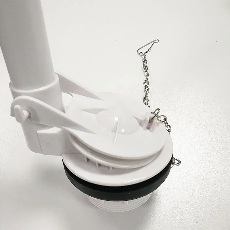 Válvulas de descarga de drenaje de cadena de inodoro, sello de válvula de parada de agua, cubierta de aleta, accesorios de repuesto para tanque de taburete, accesorio de baño, 1 Uds.