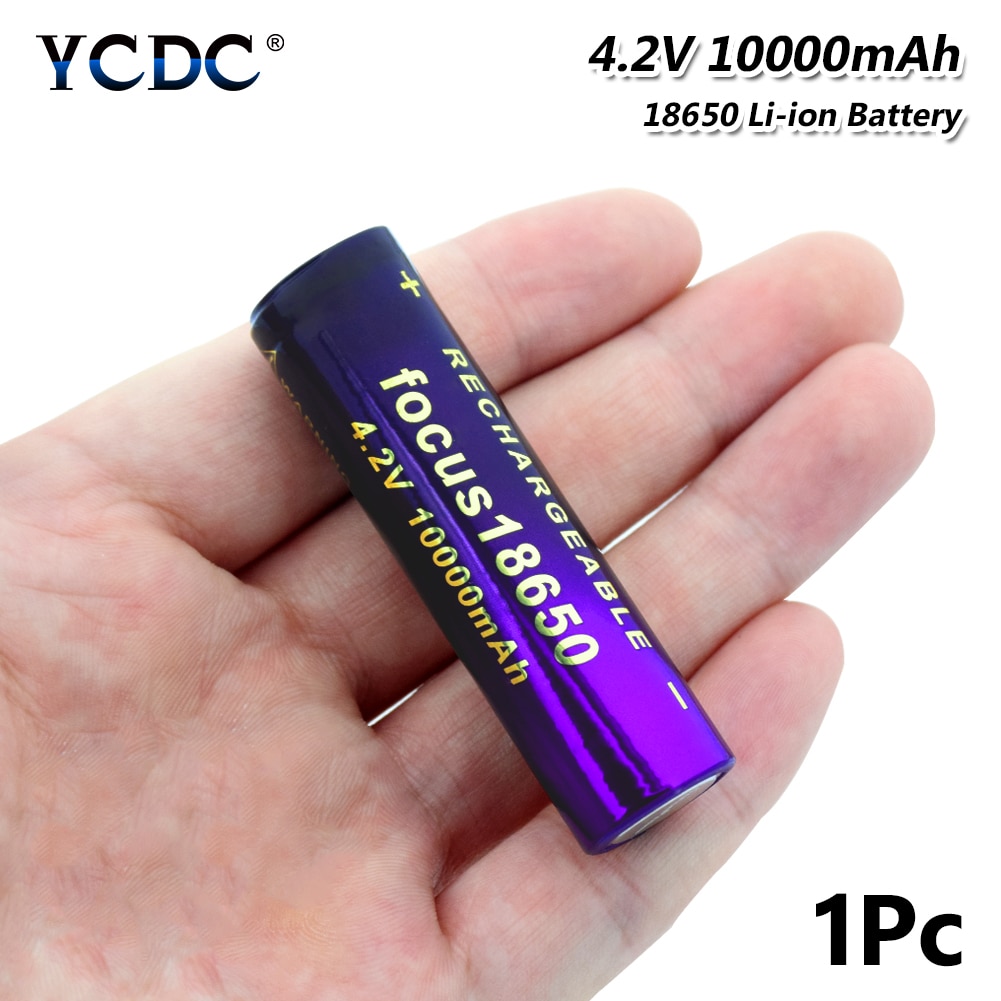 3.7v 18650 Battery 10000mAh High Capacity Battery Grandado