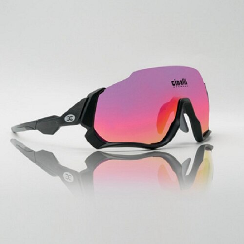 Cinalli Cycling Glasses Outdoor sport sunglasses Running Windproof Speed Skating Sunglasses Polarized color changing glasses: Brack 1