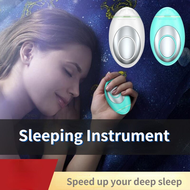 USB Charging Microcurrent Sleep Holding Sleep Aid Instrument Pressure Relief Sleep Device Hypnosis Instrument Massager and Relax