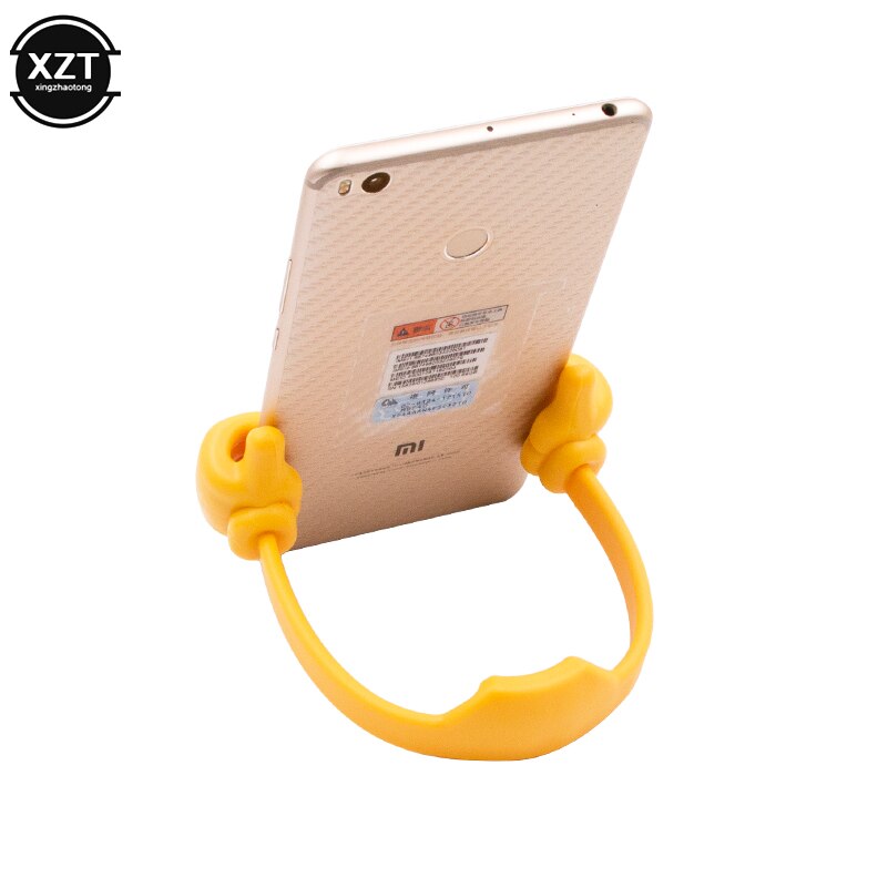 Soporte ajustable para tableta y teléfono móvil, soporte de pulgares de colores para mesa de coche, soporte de escritorio Universal para IPhone, ipad y tableta