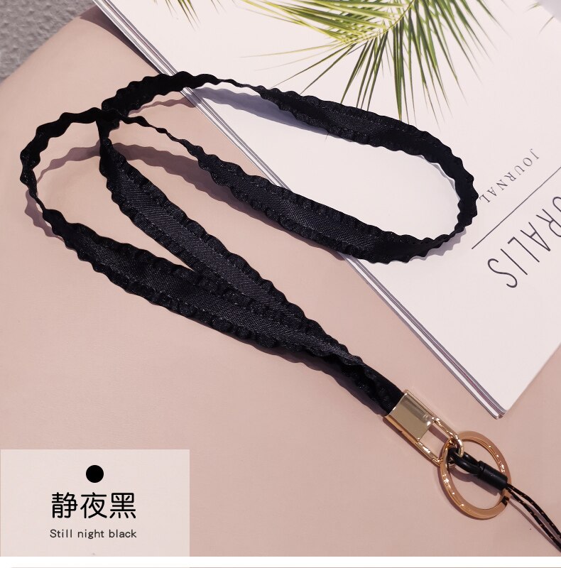 Telefoon Ketting Lanyard Is Geschikt Voor Iphone 13 Xiaomi Samsung Sleutelhanger Telefoon Lanyard Lotusblad Chain Polsband Lanyard: 04