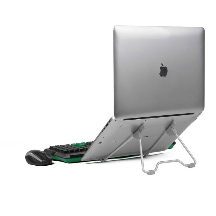 Katlanır taşınabilir dizüstü standı görüş açısı ayarlanabilir alüminyum alaşımlı braket dizüstü soğutma tutucu MacBook 10-17 inç