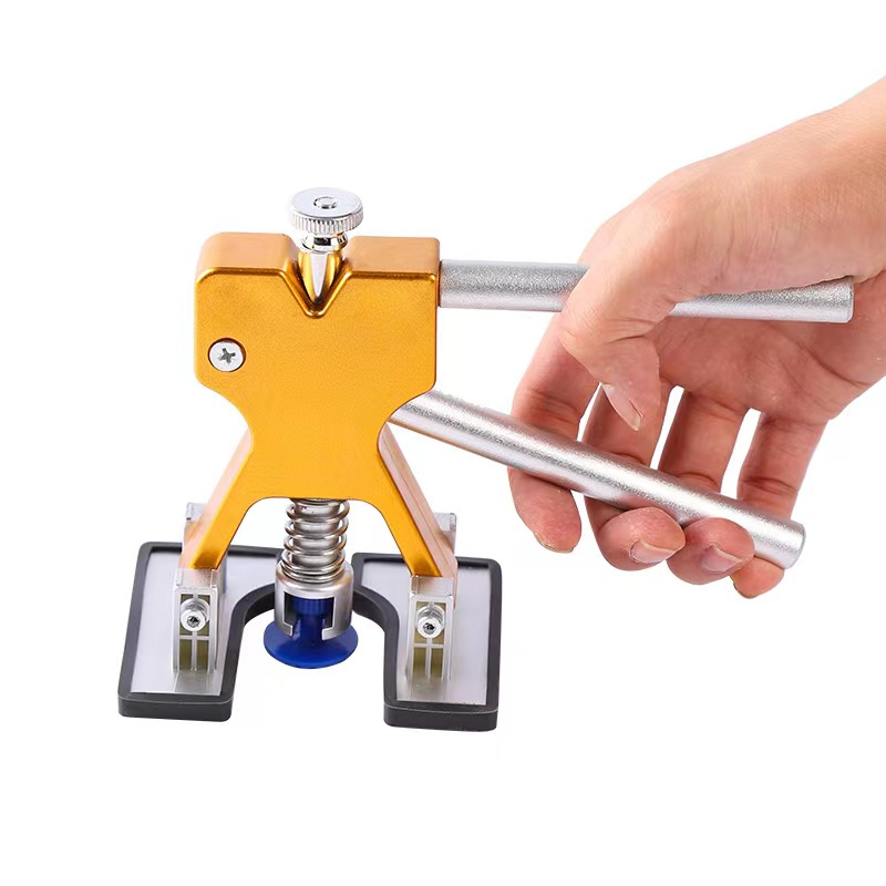 Kit de herramientas de reparación de abolladuras de coche, hoja de carrocería de coche, eliminación de golpes sin pintura, Kit de extractor de martillo inverso, herramientas manuales completas, piezas de automóvil