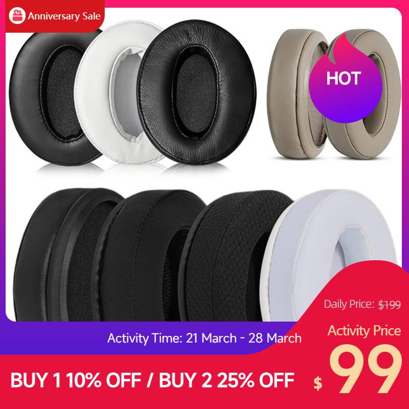 1 Set Ear pads for Sennheiser HD4.50BT BTNC HD4.40BT hd400s hd458bt Headphones Ear Cups Cover Earpad Repair Parts