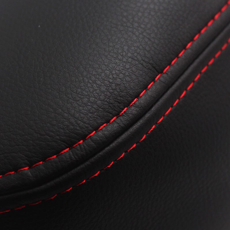 Til skoda octavia 2007 -  mikrofiber læder bil styling center armlæn konsol låg boks cover protector trim