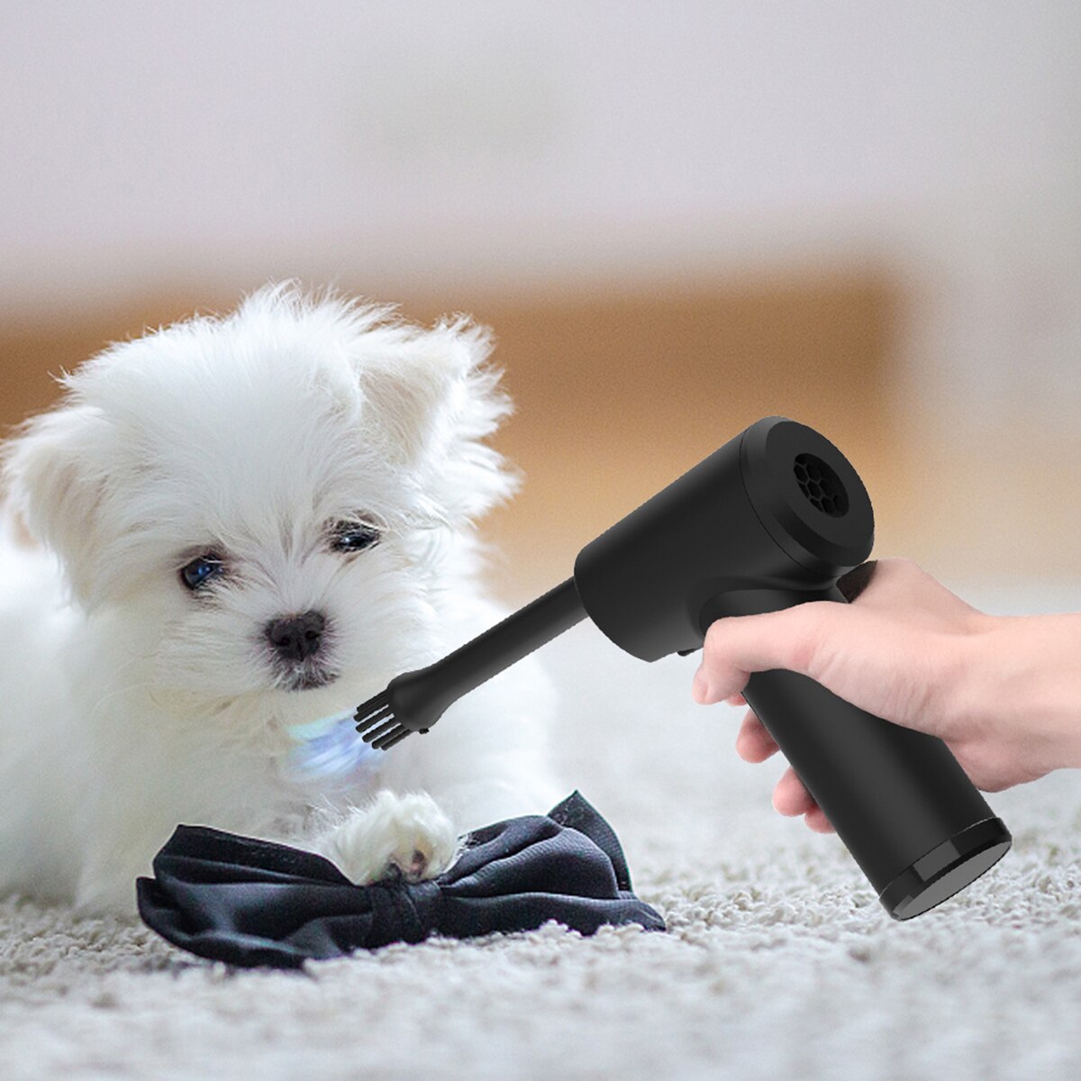 Cordless Air Duster Blower Multi-Use Portable Compressed Air Cans,Electric Air Duster Computer Cleaner PC Laptop Keyboard Rda