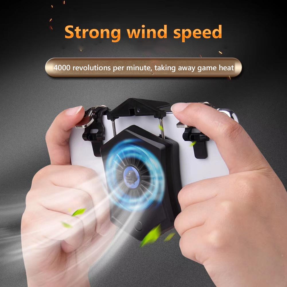 P9 Mobile Phone Universal Radiator Portable Rechargeable Game Fan Cooling Radiator