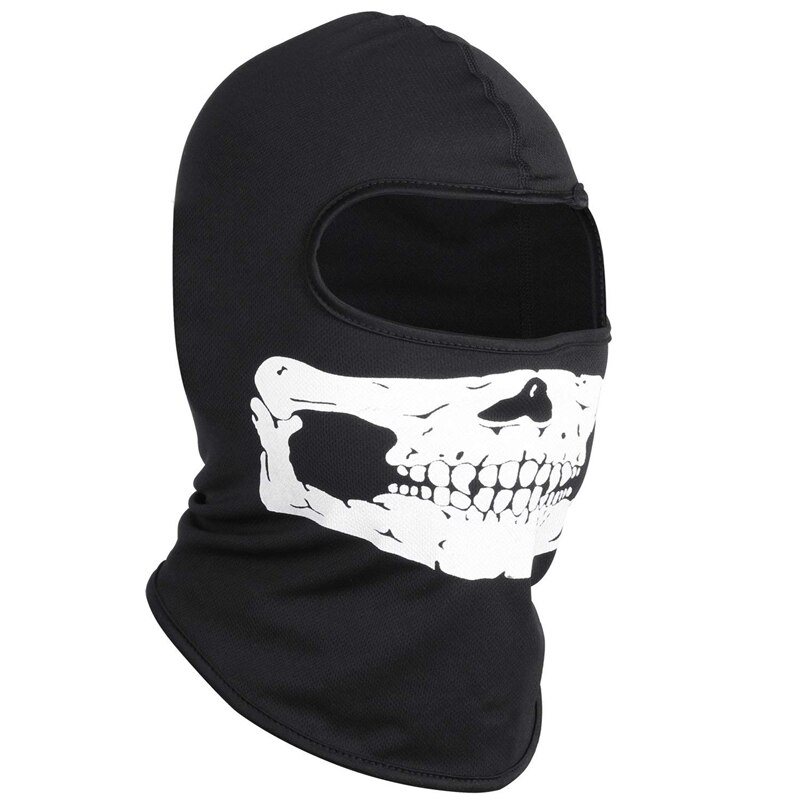 Cagoule crâne pour moto, Costumes de sport, ski: Default Title