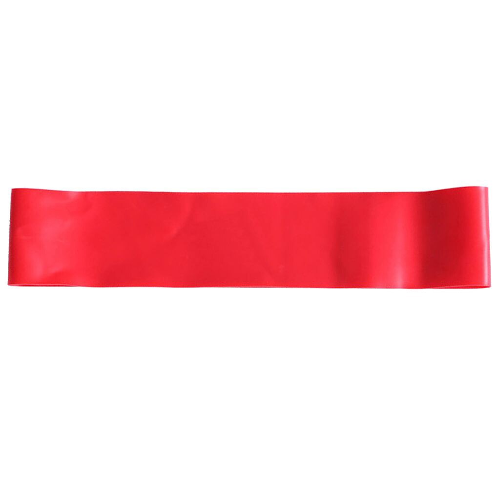 Yoga Weerstand Band Indoor Outdoor Fitness Krachttraining Latex Elastische Weerstand Band: Rood