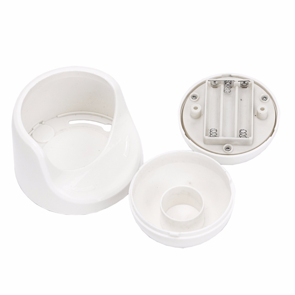 9 LEDs 360 Graden Rotatie Motion Sensor PIR Nachtlampje Batterij Operated Gang Muur Nacht Lamp Voor Closet Garages Hal