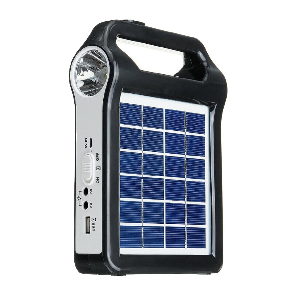 products Portable Solar Panel Generator System USB Port Built in Lighting Lamp Accessories decoration