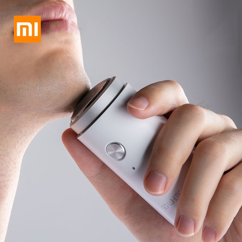 Xiaomi Men&#39;s Elektrische Scheermes Draagbare Usb Oplaadbare Nat Droog Scheermes Waterdicht Wasbaar Baard Trimmer Veilig Comfortabele