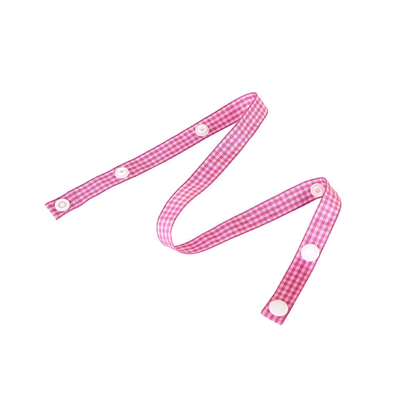 5 st rutnätsmask hängrep ansiktsmasksnöre för kvinnor maskhållare justerbar spårlöst öron hängrep häng på halssnöret: 2