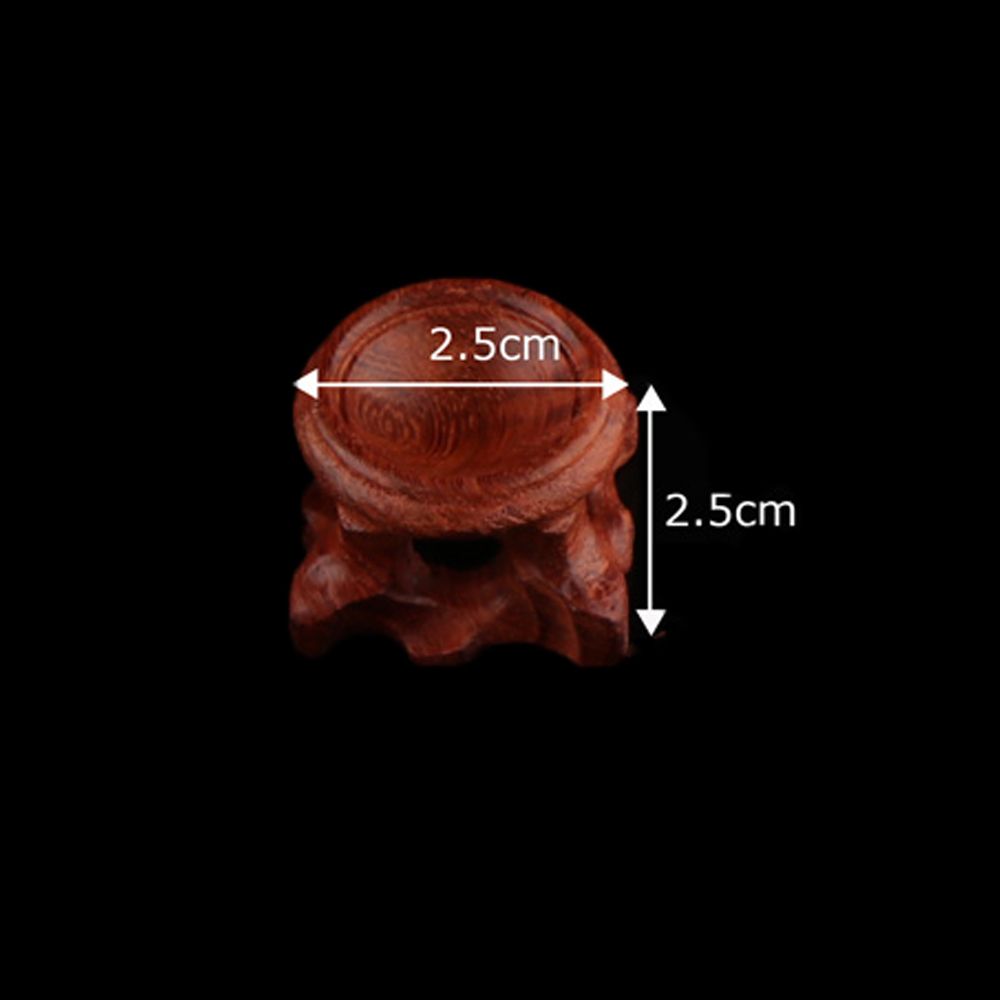 Soporte de madera con patrón de loto para manualidades, Base de bola de cristal para tallado de piedra, decoración de meditación, adorno de escritorio: Verde claro