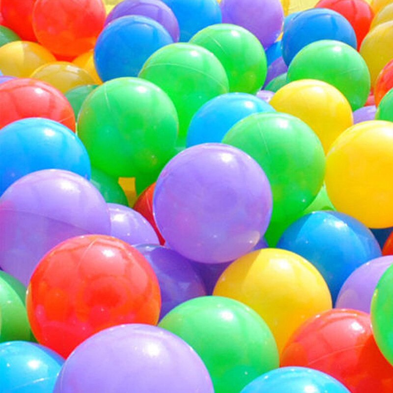 1Set/50Pcs Diameter 5.5cm Ball Fun Ball Soft Plastic Ocean Ball Baby Kid Toy Swim Toy Water Pool Ocean Wave Balls