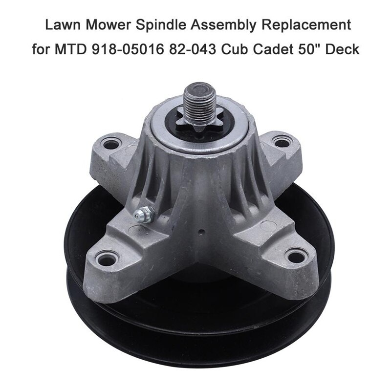 GTBL Lawn Mower Spindle Assembly For MTD GT0118 918-05016, 618-05016, 918-04825B, 618-04825A 82-043 Cub Cadet 50Inch Deck