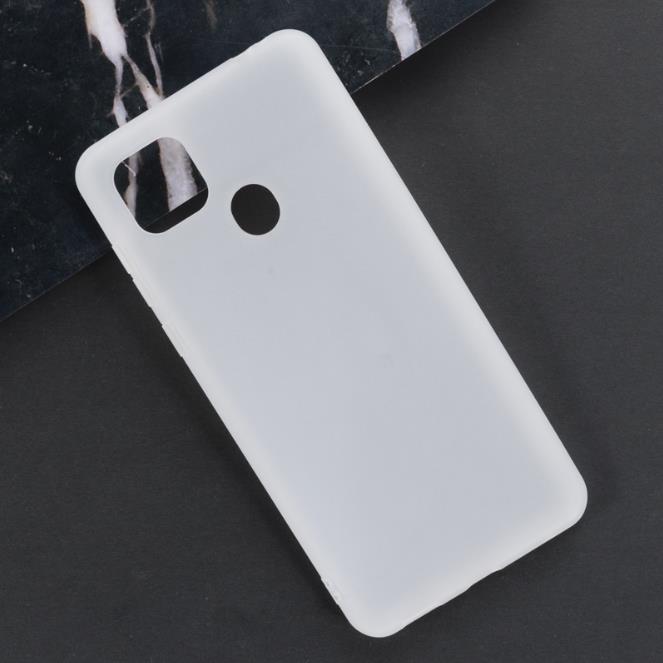 Voor Zte Blade 20 Smart 6.49 "Case Zte Blade 20 Smart Silicone Soft Tpu Back Cover Telefoon Gevallen Voor zte Blade20 Smart Cover: WHITE