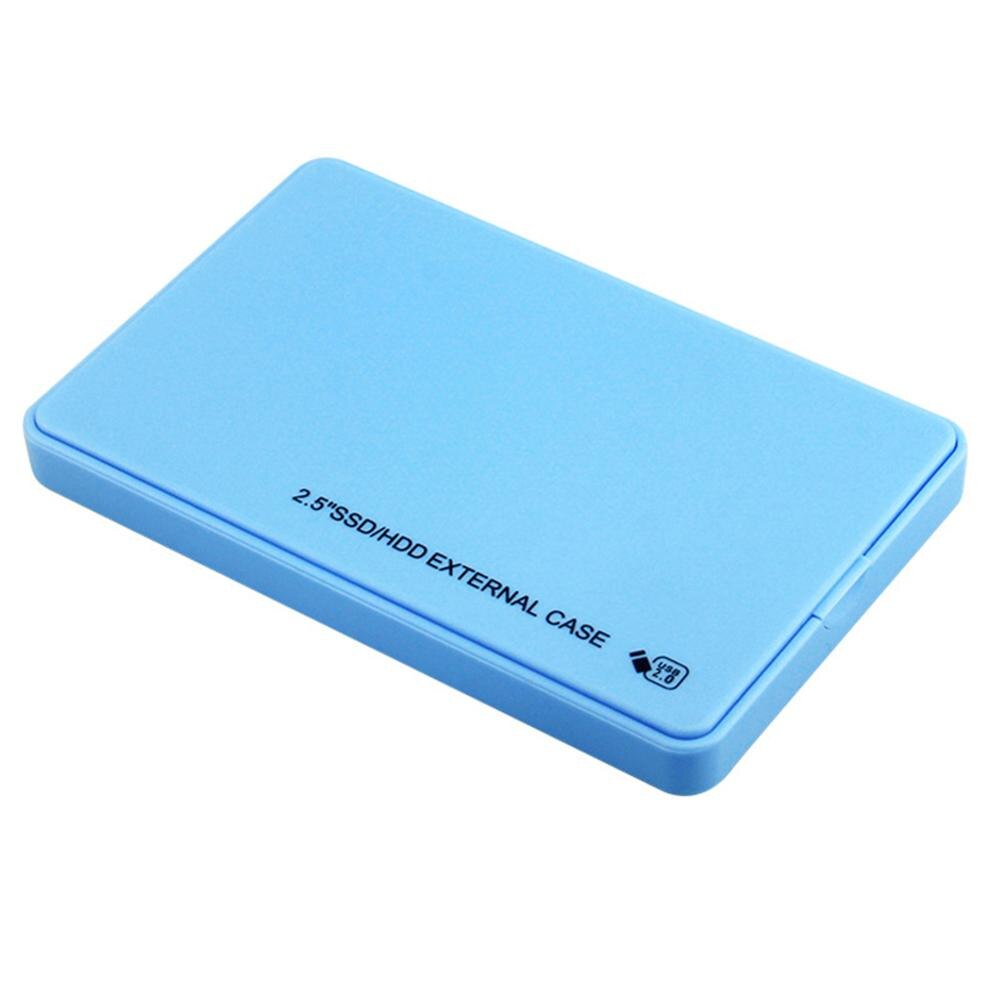 2.5 hdd kotelo usb 3.0 ulkoinen kiintolevy kotelo nopea 2tb ssd hdd kotelo kovalevy telakointiasema windows mac os: Sininen usb 3.0