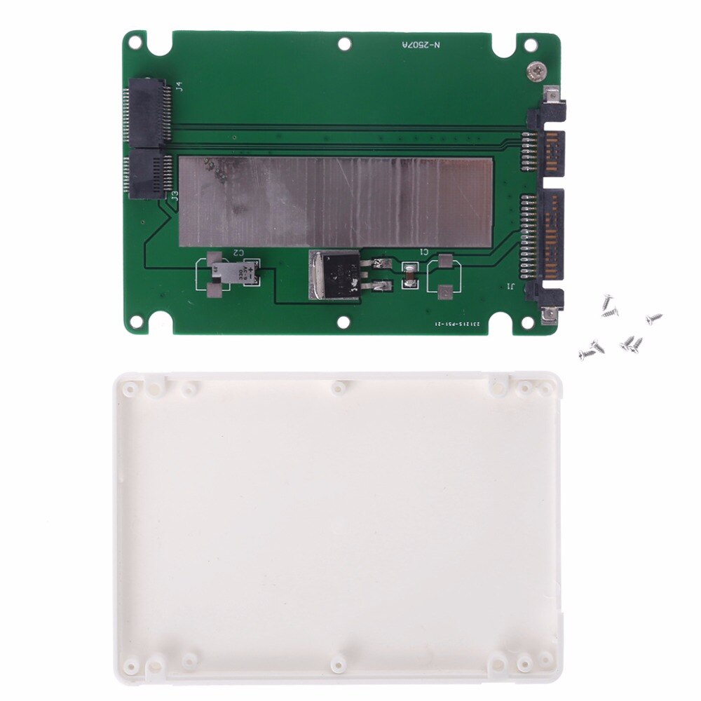 2.5" SATA adapter Card for Apple MacBook Pro A1425 A1398 SSD with case